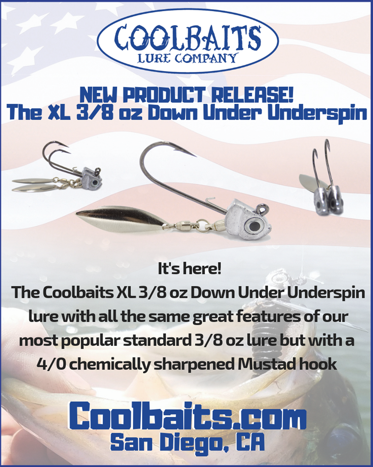 california fishing lure companies The "Down Under" XL series – COOLBAITS LURE COMPANY